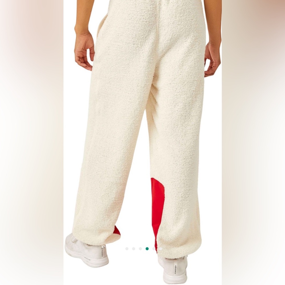 Free People Cuddle Up Joggers Ivory EUC - Picture 3 of 10